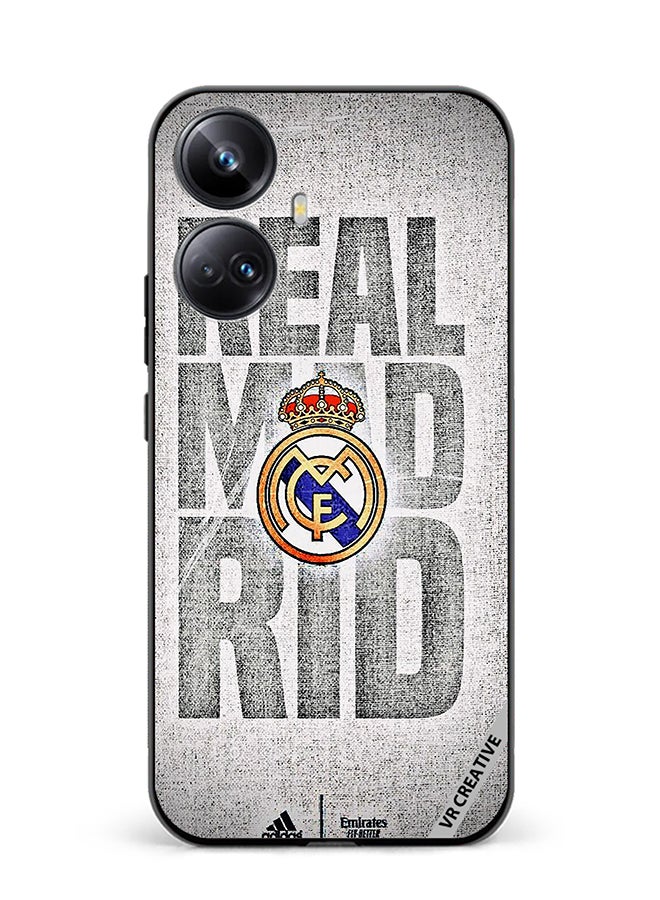 VR CREATIVE Protective Case Cover For Realme 10 Pro Plus Real Madrid Logo Design Multicolour - Image 1