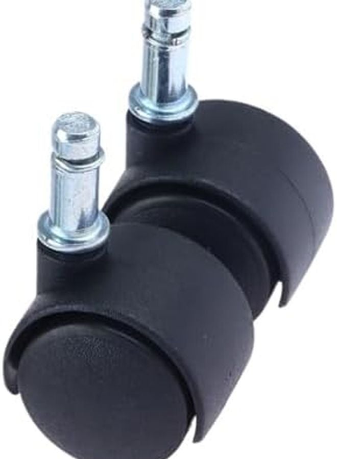 Universal Swivel Caster Wheels With Brake For Office Furniture Chair Color C - Image 1