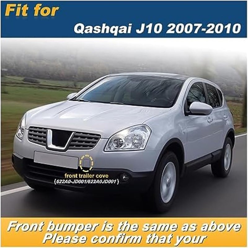 QASULER Tow Hook Eye Cover for Nissan Qashqai J10 - Image 4