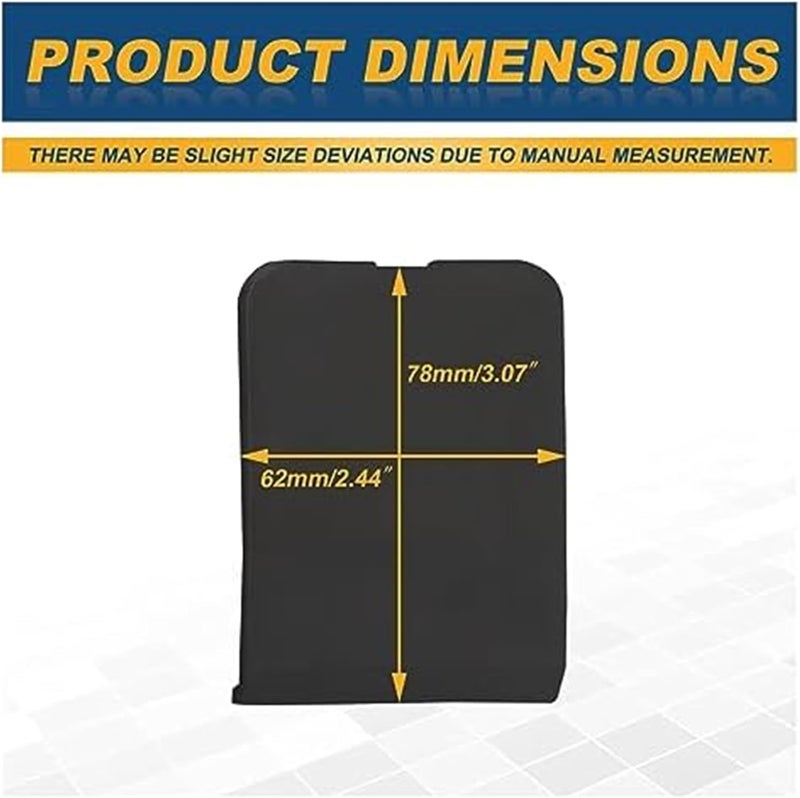 QASULER Tow Hook Eye Cover for Nissan Qashqai J10 - Image 5