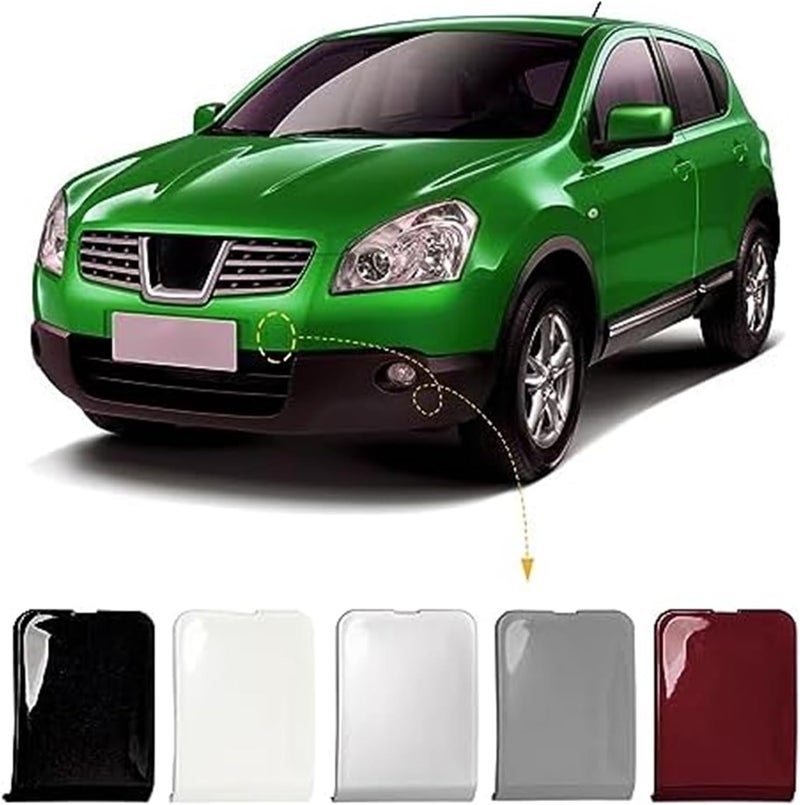 QASULER Tow Hook Eye Cover for Nissan Qashqai J10 - Image 3