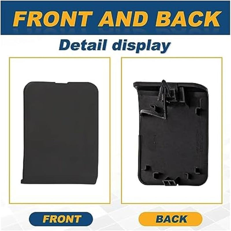 QASULER Tow Hook Eye Cover for Nissan Qashqai J10 - Image 2