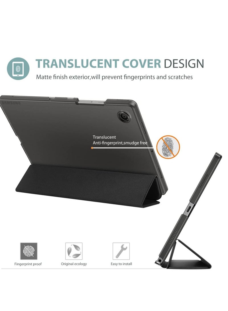 ProCase for Galaxy Tab A8 10.5 Case, Slim Stand Hard Back Shell Protective Smart Cover Case for Galaxy Tab A8 10.5 Inch 2022 SM-X200 X205 X207 -Black - Image 4