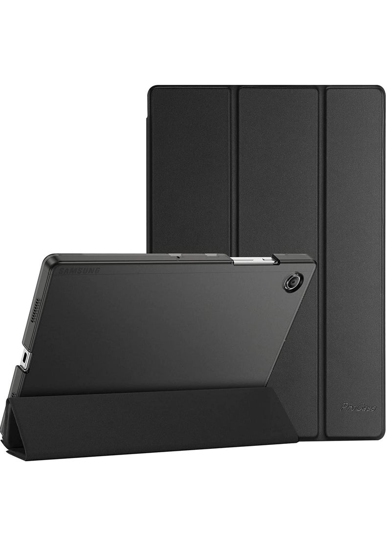 ProCase for Galaxy Tab A8 10.5 Case, Slim Stand Hard Back Shell Protective Smart Cover Case for Galaxy Tab A8 10.5 Inch 2022 SM-X200 X205 X207 -Black - Image 1