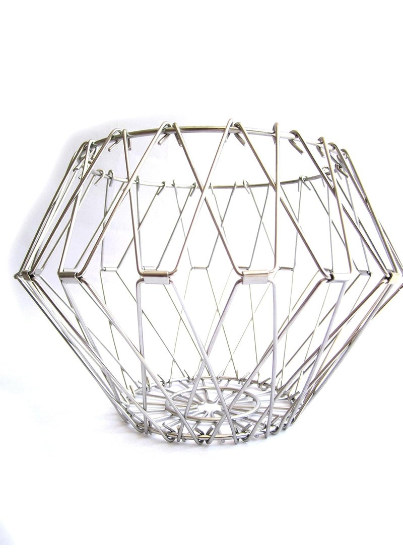Generic - Neo Traders Stainless Steel Adjustable Fruit and Vegitable Basket for Kitchen Storage Organizer - Image 1