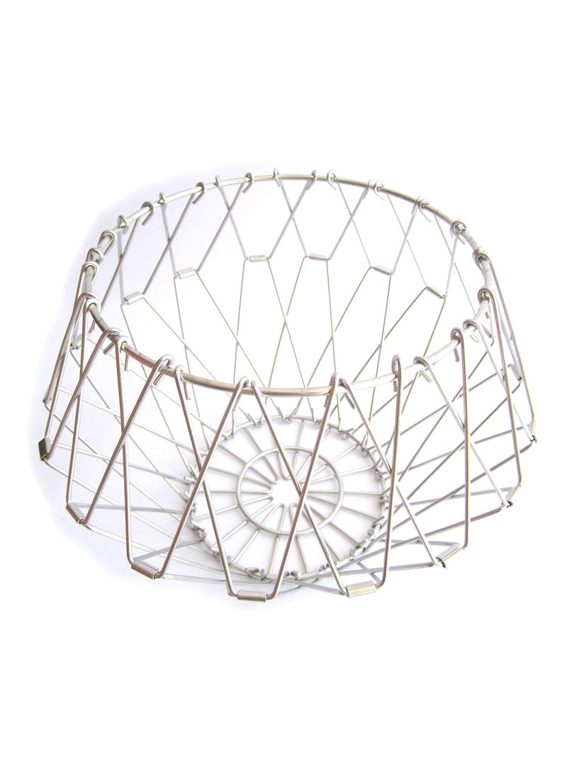 Generic - Neo Traders Stainless Steel Adjustable Fruit and Vegitable Basket for Kitchen Storage Organizer - Image 1