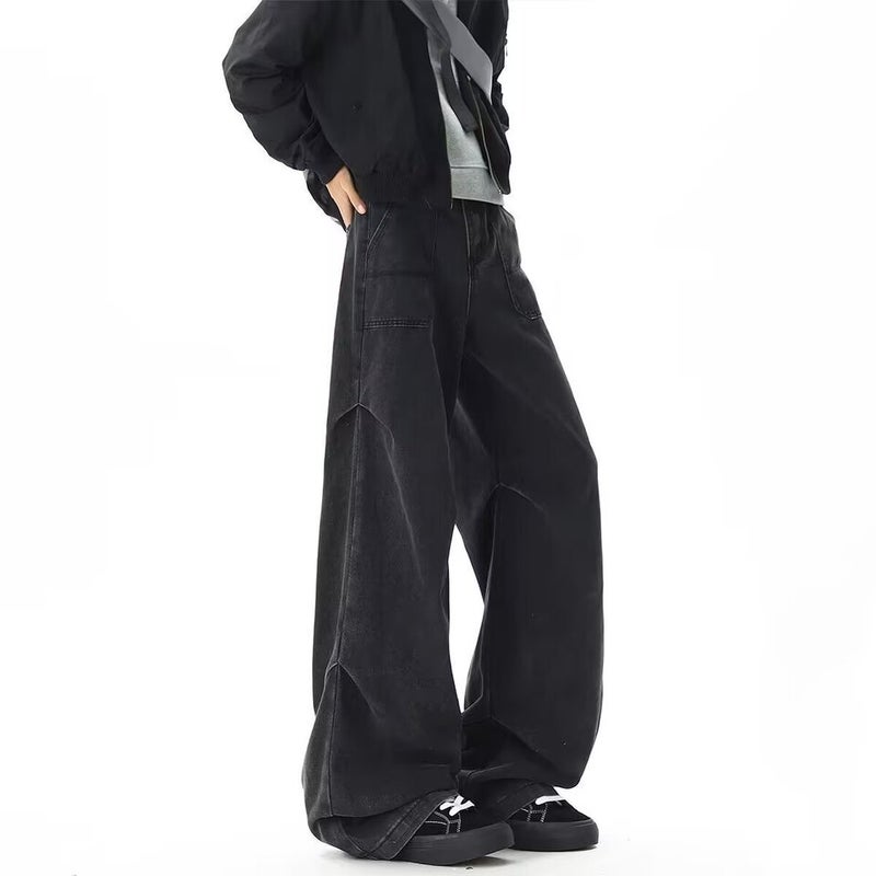Unisex Casual Daily Denim Jeans - Image 5