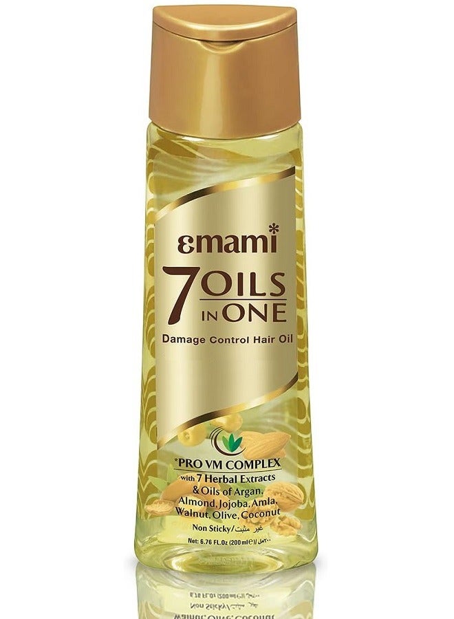 إمامي 7 زيوت في زيت شعر غير لاصق للتحكم في التلف 100 مل - Image 2