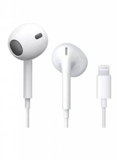 Lightning Headphone Wired Built-in Microphone & Volume Control in-Ear Stereo Headset Compatible iPhone