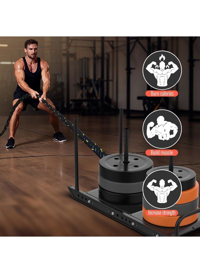 Brobantle Weight Sled Pulling Rope 15FT, Trainer Physical Training Strength Rope for Workout Sled,Tire Pulling Workout, Fitness Resistance,Football Exercise Equipment for Men and Women - Image 4