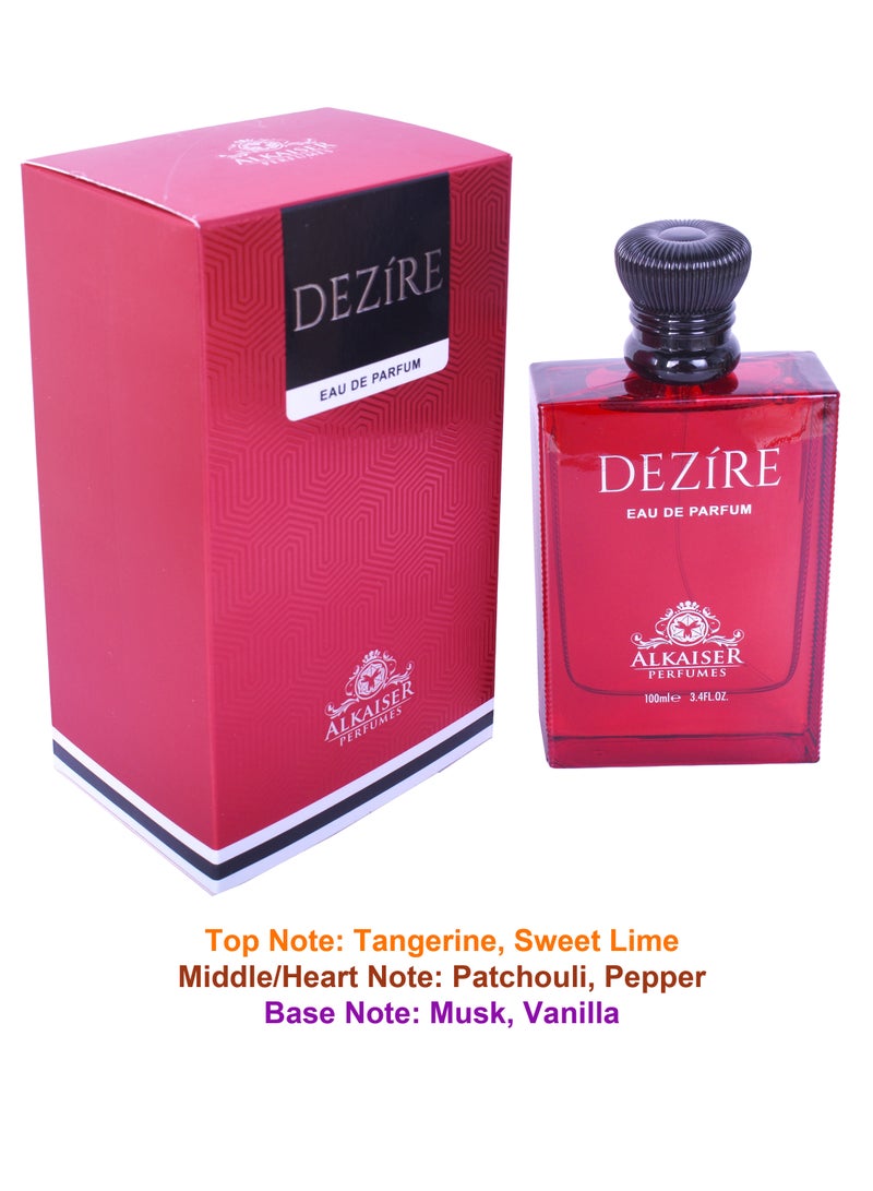 ALKAISER PERFUMES DEZIRE Eau De Parfum 100ml ALKAISER PERFUMES ALKAISER PERFUMES Adventurous fresh and spicy - Image 3
