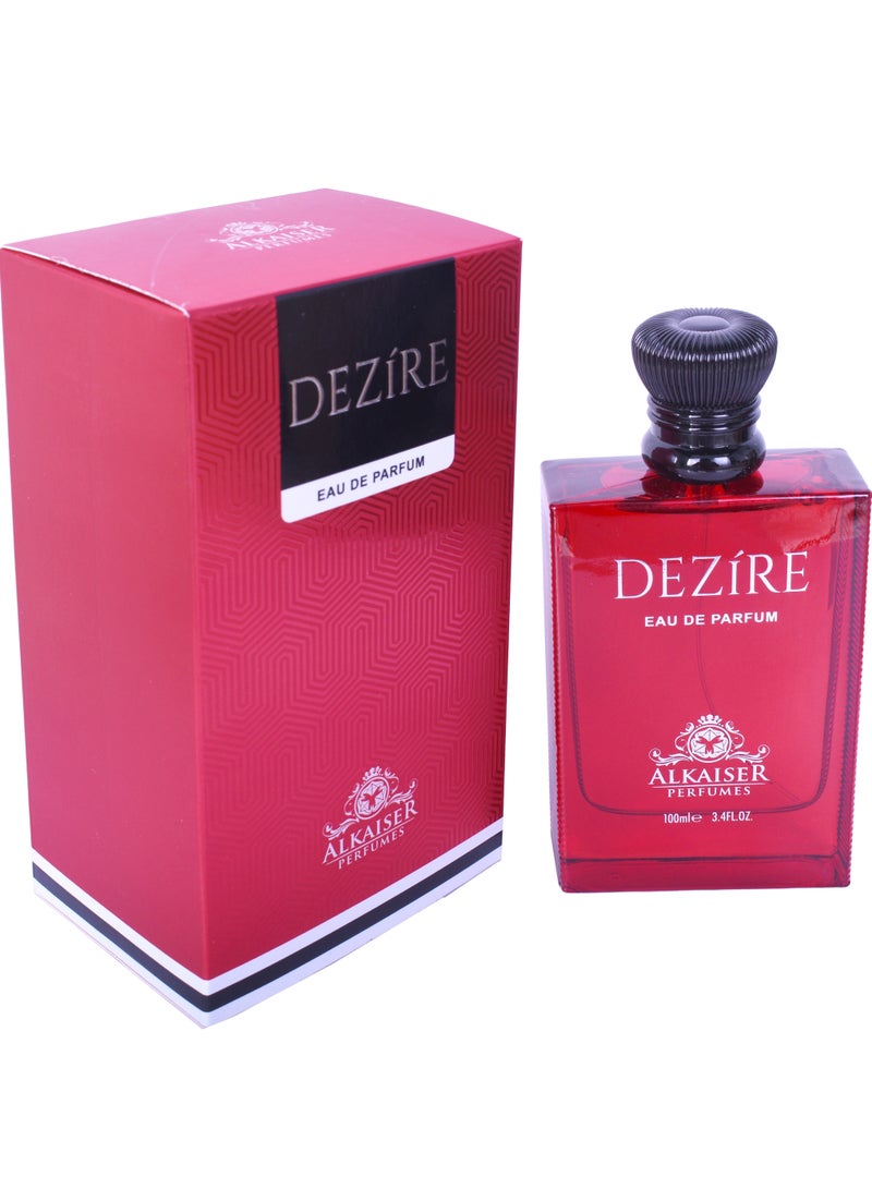 ALKAISER PERFUMES DEZIRE Eau De Parfum 100ml ALKAISER PERFUMES ALKAISER PERFUMES Adventurous fresh and spicy - Image 1