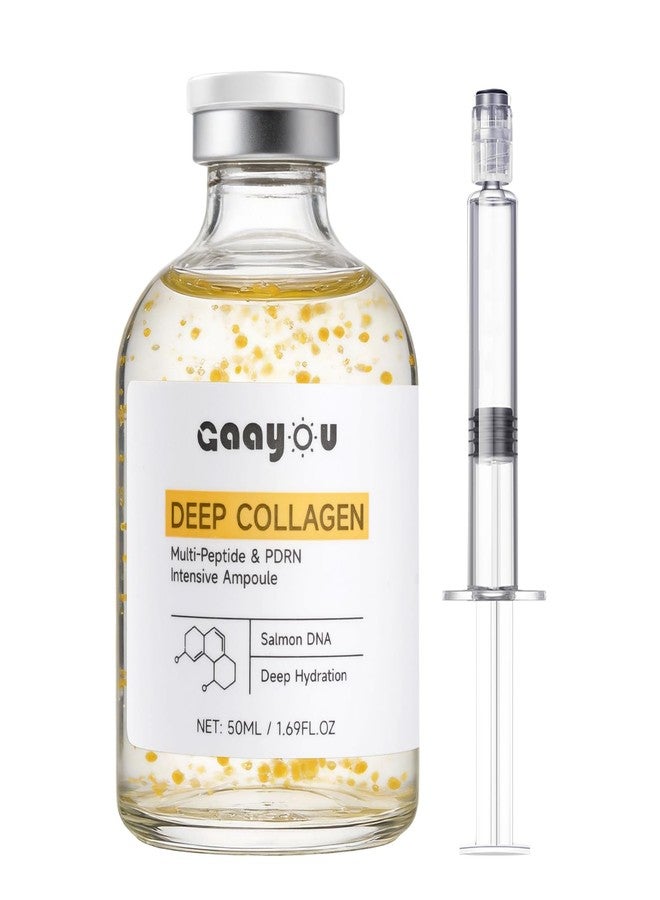 Gaayou Silk Peptide Intensive Lifting Ampoule - Deep Collagen Multi Peptide Serum Korean Anti Aging Serum with PDRN for Face Tightening, Lifting, Smoothing, Hydrating - Image 1