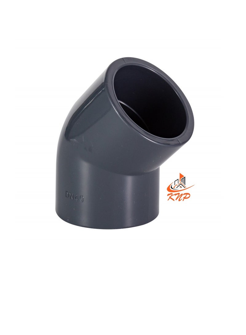 KNP PVC HP Elbow 1-1/4" X 45° - Image 2