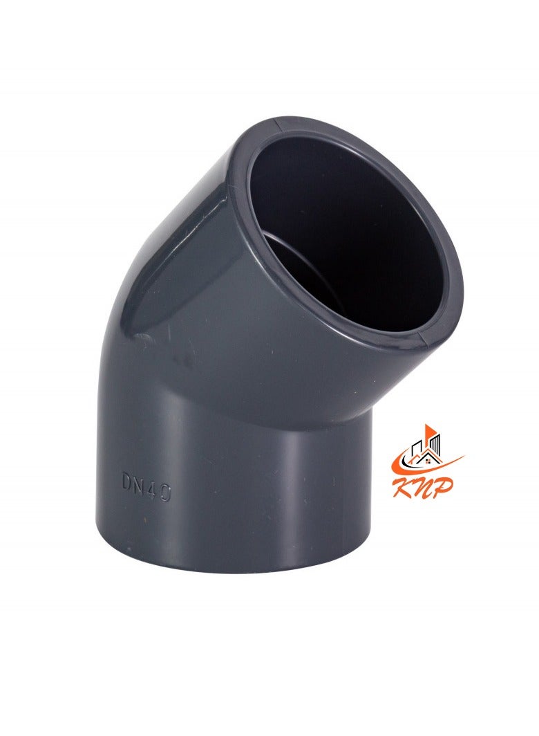 KNP PVC HP Elbow 1-1/4" X 45° - Image 3