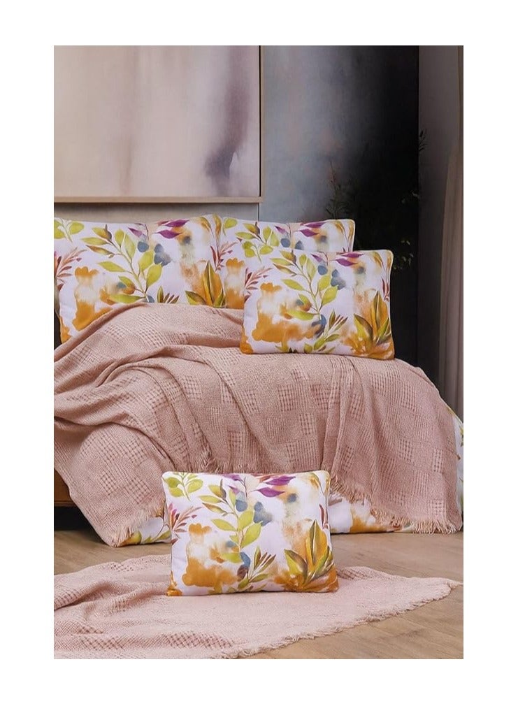 Pure Cotton Summer Printed Bedspread and Sheet Set | King Size Bed and Kids | Cotton - Image 1