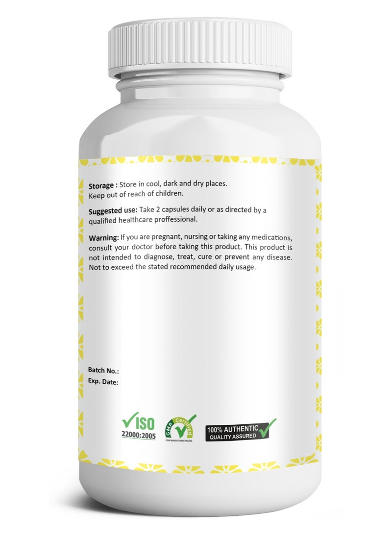 Oladole Natural Shilajit Extract, 1000mg, 120 Capsules - Image 3