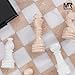 MARBLE RANGE Marble Chess Set for Adults 15 Handmade White Verona Board Game with 32 Chess Pieces 2 Extra Queens Storage Box Luxury Travel Game Elegant Home Dcor - Image 4
