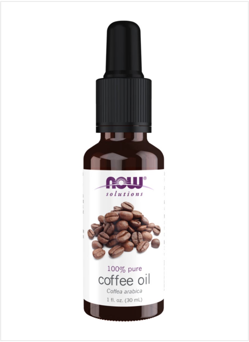 now NOW Coffee Essential Oil - 100% Pure Rich Aroma, 30ml 