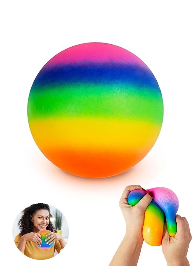 MXN Sensory Squeeze Toys Stress Balls - Squishy Toys Ball Stress Relief Fidget Toy Sensory Ball Squeeze Toy for Boys Girls - Image 1