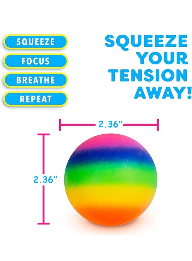 MXN Sensory Squeeze Toys Stress Balls - Squishy Toys Ball Stress Relief Fidget Toy Sensory Ball Squeeze Toy for Boys Girls - Image 2