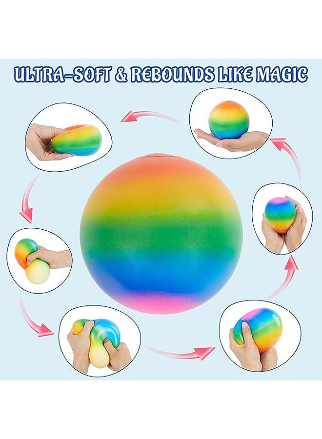 MXN Sensory Squeeze Toys Stress Balls - Squishy Toys Ball Stress Relief Fidget Toy Sensory Ball Squeeze Toy for Boys Girls - Image 5