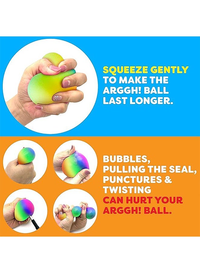 MXN Sensory Squeeze Toys Stress Balls - Squishy Toys Ball Stress Relief Fidget Toy Sensory Ball Squeeze Toy for Boys Girls - Image 4