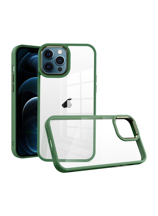 Zaboon Case For iPhone 12 Pro Max Macaron High Transparent PC Phone Case - Image 1