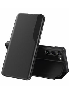 ممون الغطاء المقلوب يمتص S25ultra غلاف يدوي أسود  - Image 1