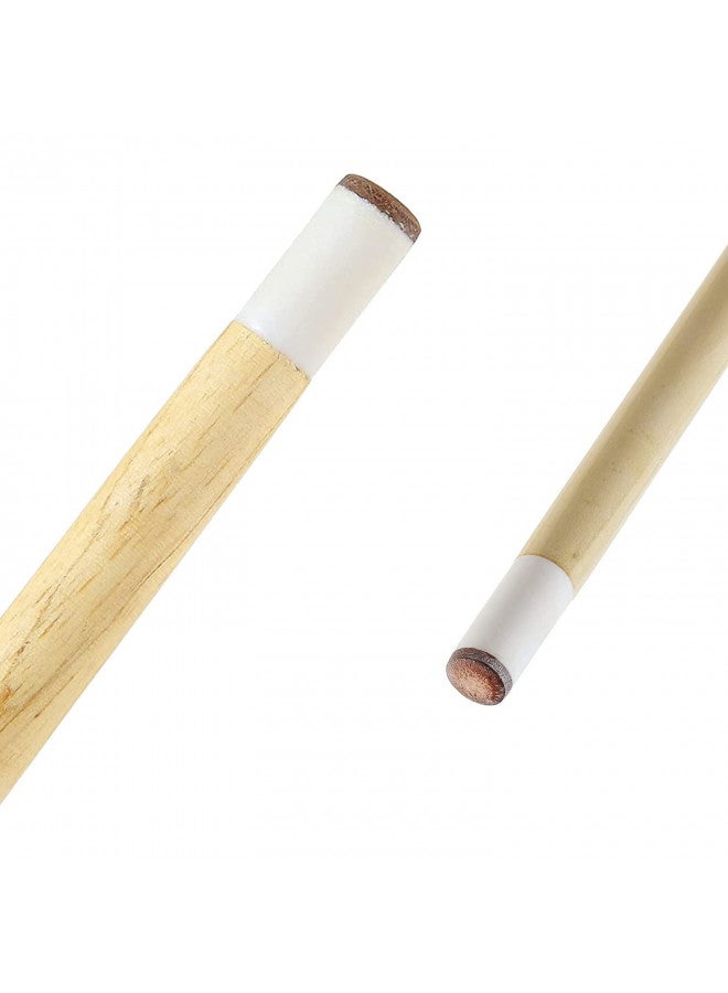 Genubi Industry Genubi Industry Pool Cue Stick/Billiards Cue Stick, Pool Stick 58" Set of 4, Hardwood Pool Sticks Pool Cues, 2-Piece Wooden Pool Cue Stick for Adults House Bar  - Image 4