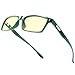 GUNNAR Gaming Glasses Vertex Moss Amber Lens Blue Light Blocking Relieve Dry Eye - Image 1