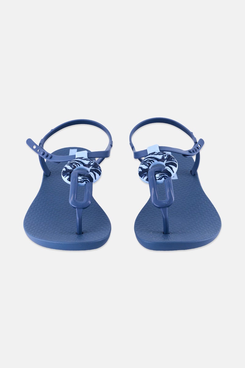Ipanema Women Class Marble Snap Closure Sandal, Blue - Image 4