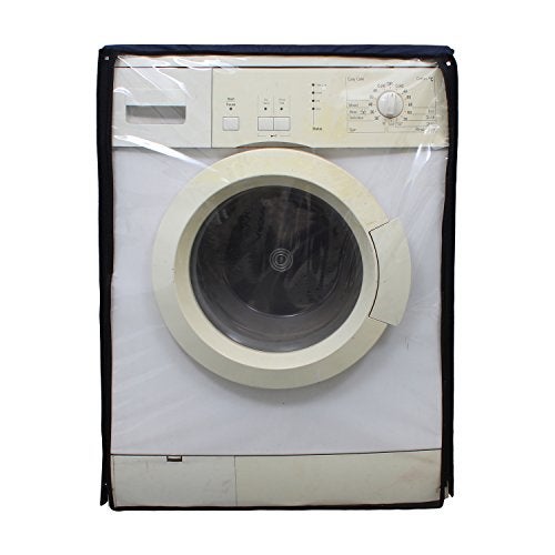 Lithara Waterproof Front Load Washing Machine Cover 8 Kg, 8.2 Kg, 8.5 Kg, 9 Kg (Navy Blue) - Image 3