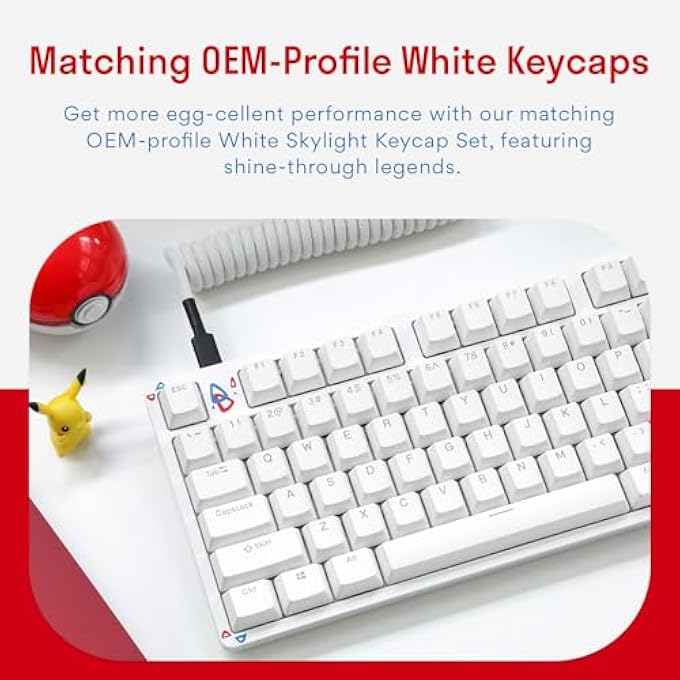 Drop EXPRESSION SERIES TOGEKEY TKL MECHANICAL KEYBOARD - GATERON YELLOW KS3 LINEAR SWITCHES - PBT DOUBLE-SHOT KEYCAPS - LED BACKLIGHT - SILVER - Image 3