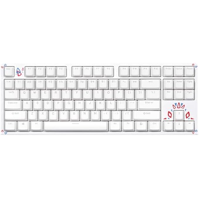 Drop EXPRESSION SERIES TOGEKEY TKL MECHANICAL KEYBOARD - GATERON YELLOW KS3 LINEAR SWITCHES - PBT DOUBLE-SHOT KEYCAPS - LED BACKLIGHT - SILVER - Image 1