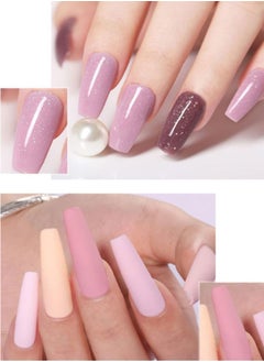 Nee Jolie Gel Nail Polish Set With 20 Colors Gel Nail And Base Gel*1 + Top Coat*1+ Matte Top Coat*1 For Nail Art Salon （23Pcs）  - Image 4