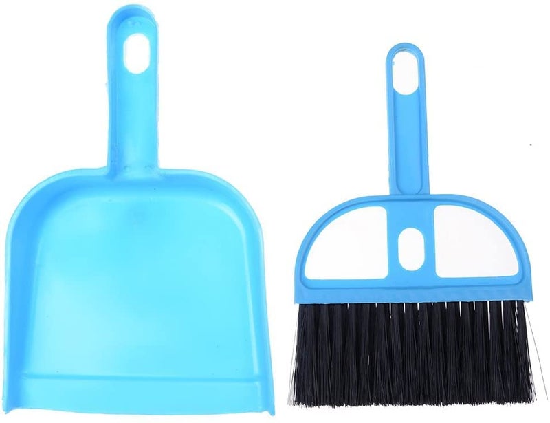 FASH Mini Cleaning Brush and Dustpan Set Desktop Sweep Broom for Computer Keyboard Desktop Car Table (Color May Vary) Set of (3) - Image 3