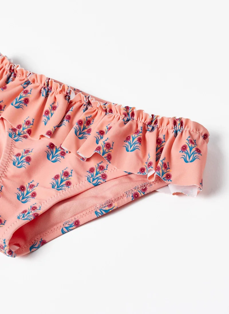 زيبي Floral Bikini UV 80 Protection for Girls