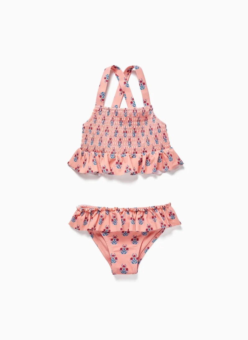 زيبي Floral Bikini UV 80 Protection for Girls