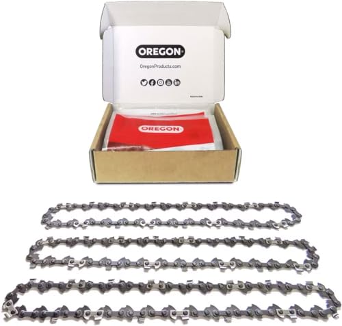 Oregon Pack of 3 V68 PowerCut Chainsaw Chain for 18Inch Bar 68 Drive Links 325 Pitch 063 Gauge Fits Stihl 22LPX068GGrey
