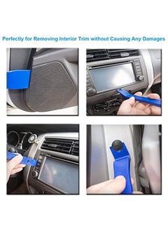 KASTWAVE Trim Removal Tool, Auto Panel Removal Tool Car Interior Trim Kit Fastener Rivet Remover Plastic Pry Tool for Automotive Radio Stereo Dash, car Upholstery Toolkit  - Image 3