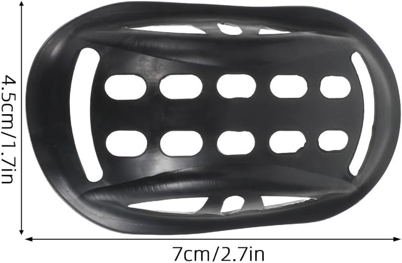 30pcs Rubber Chin Pad for Sports Helmet - Motorcycle Helmet Chin Cup Replacement Accessory for Bike Ski Ice Hockey and Skateboard Headgear - Image 4