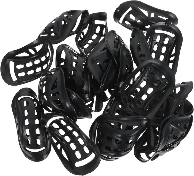 30pcs Rubber Chin Pad for Sports Helmet - Motorcycle Helmet Chin Cup Replacement Accessory for Bike Ski Ice Hockey and Skateboard Headgear - Image 1