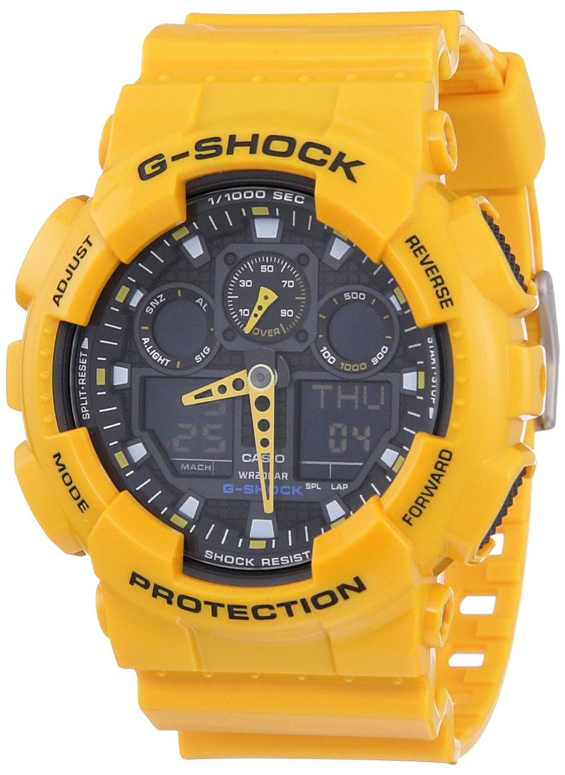 CASIO Men's G-Shock Watch GA-100A-9A  - Image 4