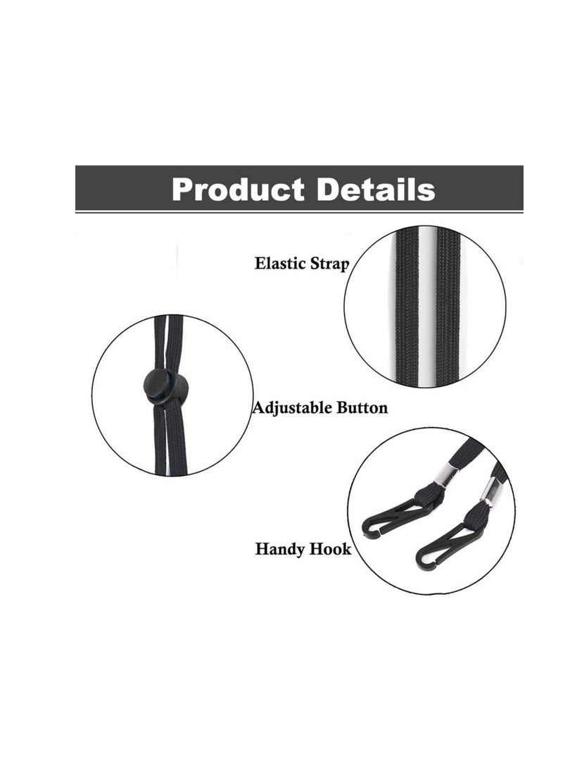 SYOSI Children lanyard Lanyard for Kids Adults Adjustable Length Face Lanyard with Clips at Both Ends Neck Brace and Ear Protection Children Lanyard for Suitable School Outdoor Sports - Image 4