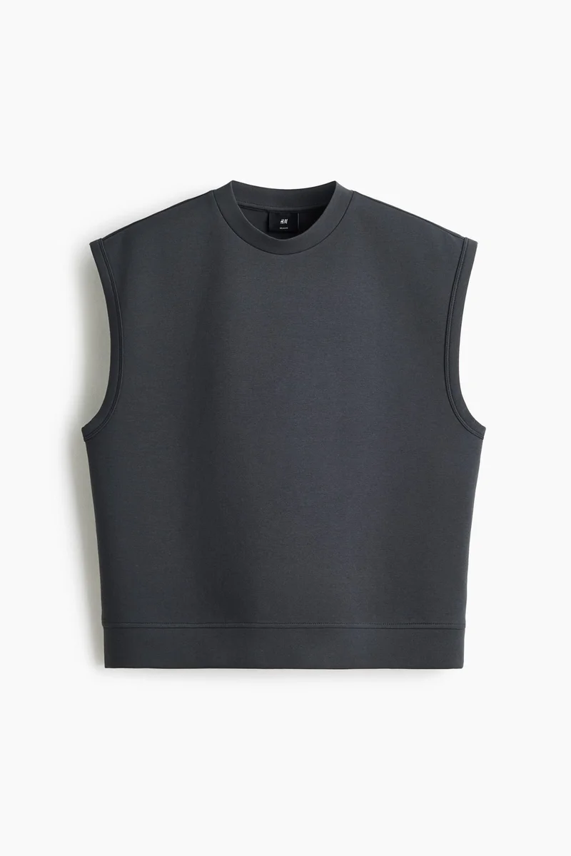 H&M  Relaxed Fit Scuba vest top for Men | Best Price UAE