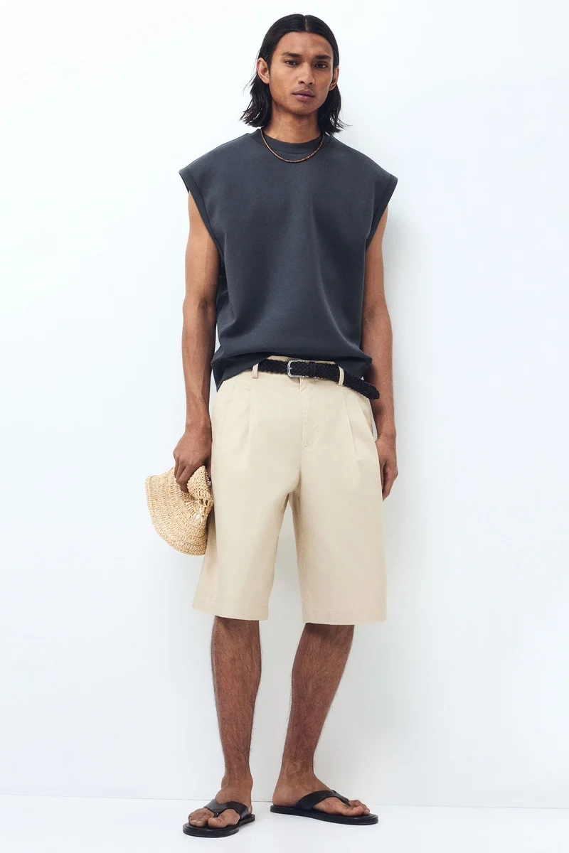 H&M  Relaxed Fit Scuba vest top for Men | Best Price UAE
