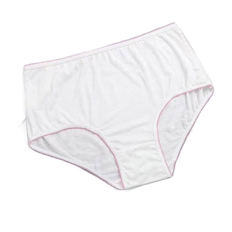 7 Pack Disposable Underwear Women High Waist Maternity Postpartum Sterile Travel Cotton Size 4XL for Desk Setup - Image 3