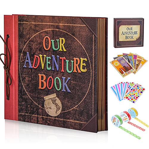 LINKEDWIN 12x12 Inch Our Adventure Book Scrapbook Album, 60 Pages (Our Adventure Book) - Image 4