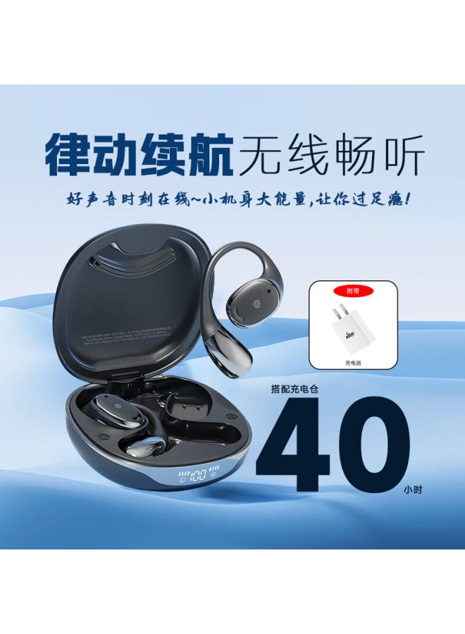 aigo Hanging Ear Bluetooth Headphones, Bone Conduction Concept Air Conduction Headphones, Open-ear Wireless Non-in-ear Headphones - Image 2